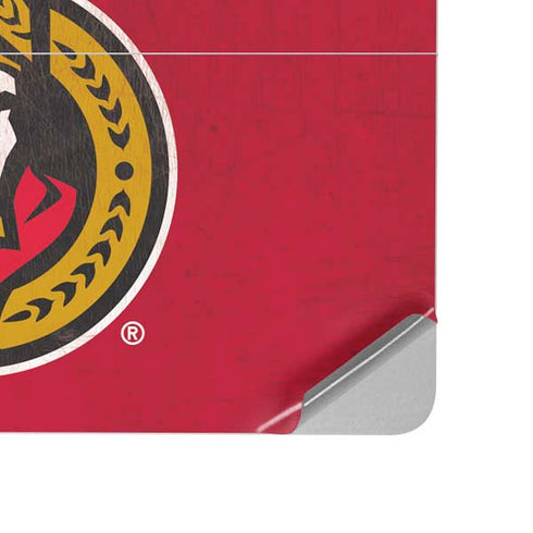 NHL Ottawa Senators Distressed Surface Laptop Studio Skin